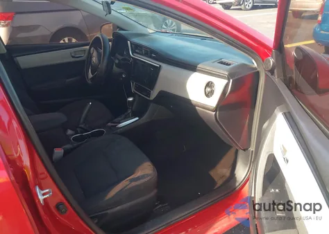 2017 Toyota Corolla Le z USA, uszkodzony, nr VIN 2T1BURHE4HC782385